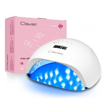 Lampa Clavier UV LED Q12 48W Dual LED Biała White