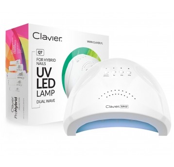 Lampa Clavier UV LED Q7 48W Biała White