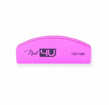Mini polerka Nail4u candy pink 100/180 20szt