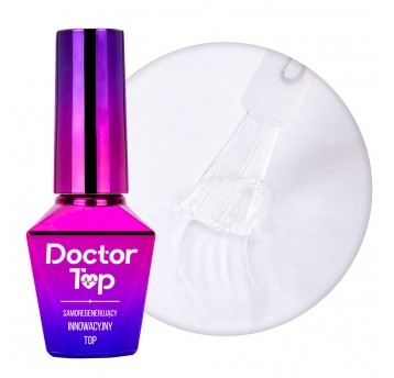 Molly Nails Doctor Top no wipe samoregenerujący clear 10g