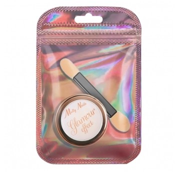 Molly Nails pyłek do paznokci Glamour effect z pacynką nr 1 1g