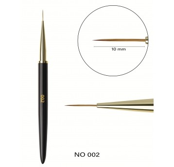 Pędzelek F.O.X Nail Art Brush 002 "Liner" Długi / Long