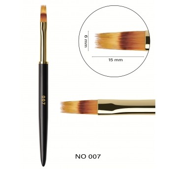 Pędzelek F.O.X Nail Art Brush 007 "Ombre"