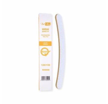 Pilnik Nail4u Basic banan bezpieczny pakiet 120/150