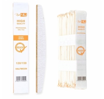 Pilnik Nail4u Basic łódka bezpieczny pakiet 120/150