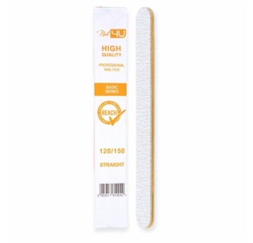 Pilnik Nail4u Basic prosty bezpieczny pakiet 120/150