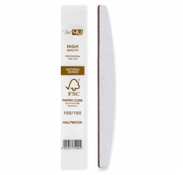 Pilnik Nail4u natural standard łódka bezpieczny pakiet 100/180
