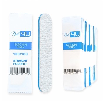 Pilnik Nail4u podofile basic mini prosty bezpieczny pakiet 100/180