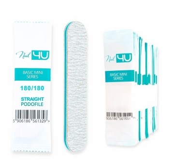 Pilnik Nail4u podofile basic mini prosty bezpieczny pakiet 180/180