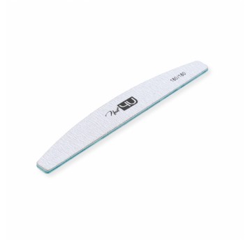 Pilniki Nail4u Basic naked łódka 180/180 25szt