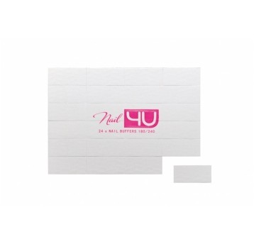 Polerka Nail4u smart block 180/240 24szt