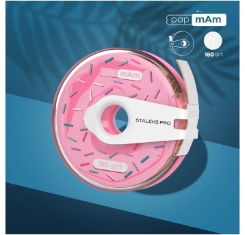 STALEKS pilniki do bazy w pudełku donut 180 grit 7m