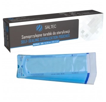 Torebki do sterylizacji SALTEC 70x230mm 200szt