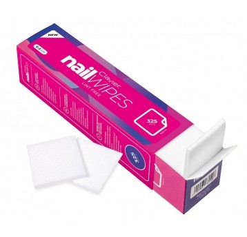 Waciki bezpyłowe Clavier Nail Wipes lint free 325szt