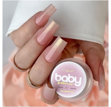 Żel do zdobień Clavier Baby Boomer S02 Sheen 3g