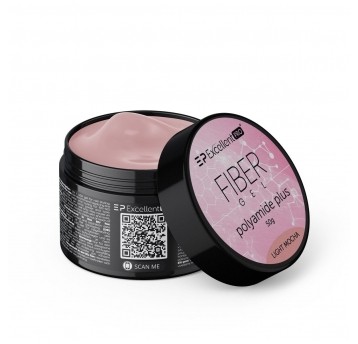 Żel Excellent PRO Fiber Gel Polyamide Plus Light Mocha 50g