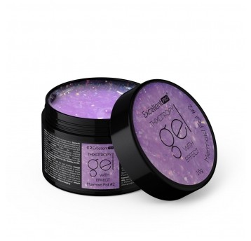 Żel Excellent PRO Thixotropy gel with effect Mermaid Foil #2 15g
