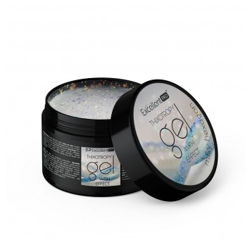 Żel Excellent PRO Thixotropy gel with effect Milky Hexagon 15g